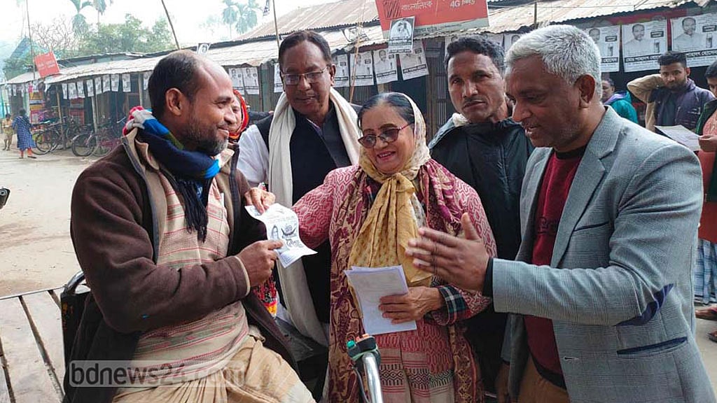 রংপুর সিটিতে নতুন যুক্ত হওয়া এলাকায় উন্নয়নের প্রতিশ্রুতি ডালিয়ার