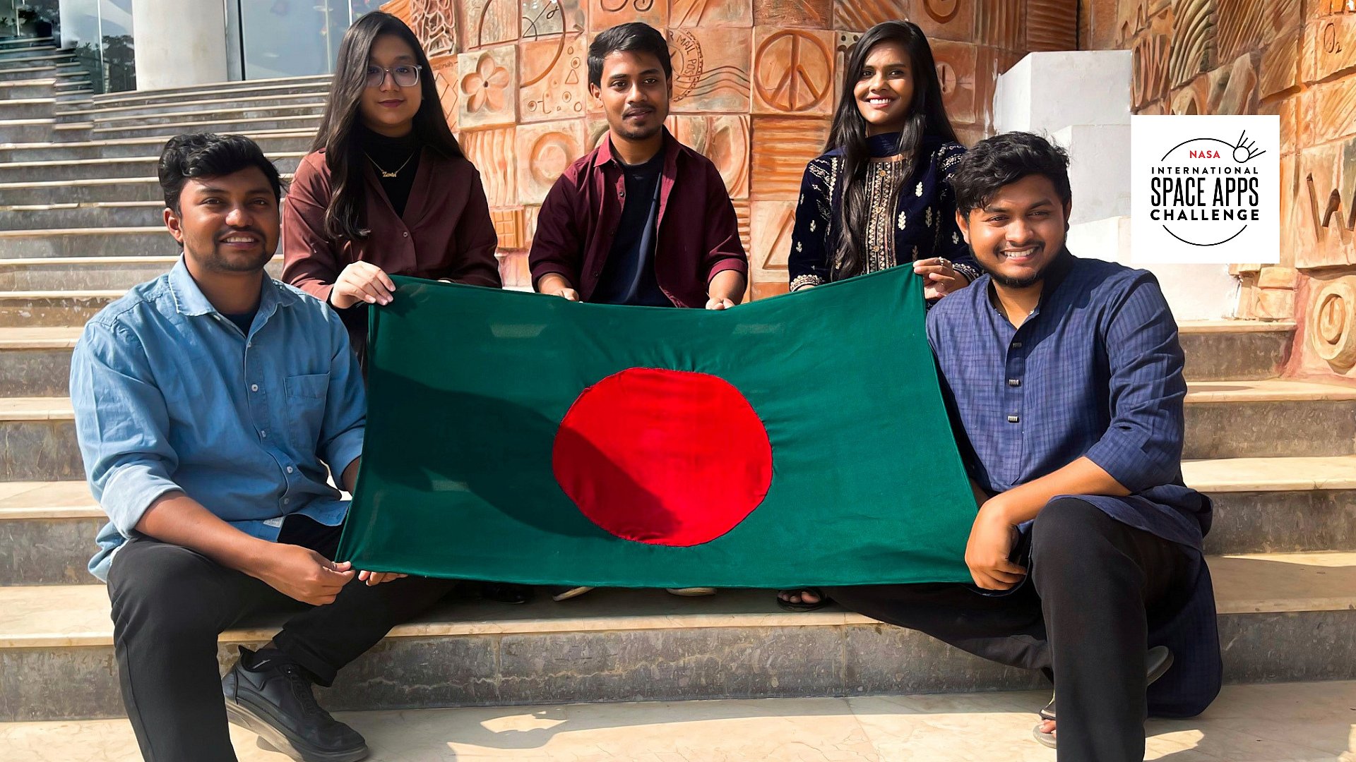 নাসায় বিশ্ব চ্যাম্পিয়ন বাংলাদেশ