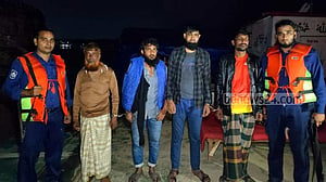 মেঘনা পাড়ের মাটি কাটায় ২ লাখ টাকা জরিমানা