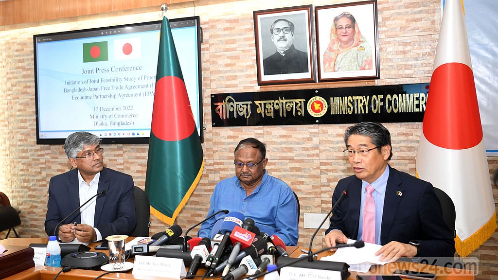 এফটিএ, ইপিএ হলে জাপানে পোশাক রপ্তানি বাড়বে: বাণিজ্যমন্ত্রী