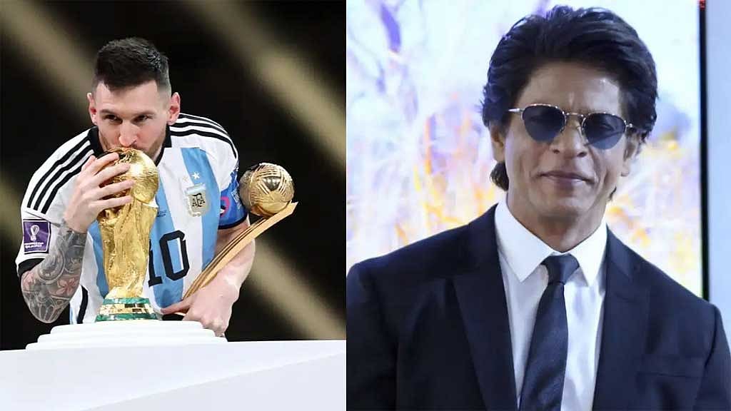 মেসিকে শাহরুখ খানের ‘ধন্যবাদ’