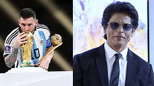 মেসিকে শাহরুখ খানের ‘ধন্যবাদ’
