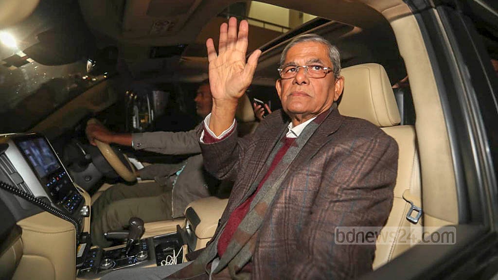 হাসপাতাল থেকে বাসায় ফিরেছেন ফখরুল