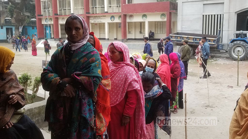 গাইবান্ধায় ভোট শেষে ফলের অপেক্ষা