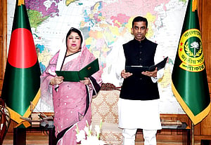 সংসদ সদস্য হিসেবে শপথ নিলেন মাহমুদ হাসান রিপন