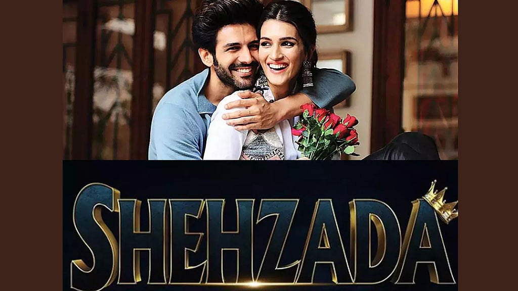 ‘শেহজাদা’র প্রচারে গুজরাটের মকর সংক্রান্তির উৎসবে কৃতি-কার্তিক