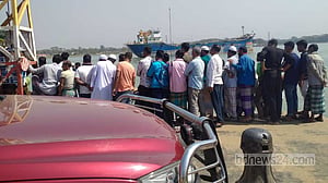 কীর্তনখোলা নদীতে নিখোঁজ শ্রমিকের লাশ উদ্ধার