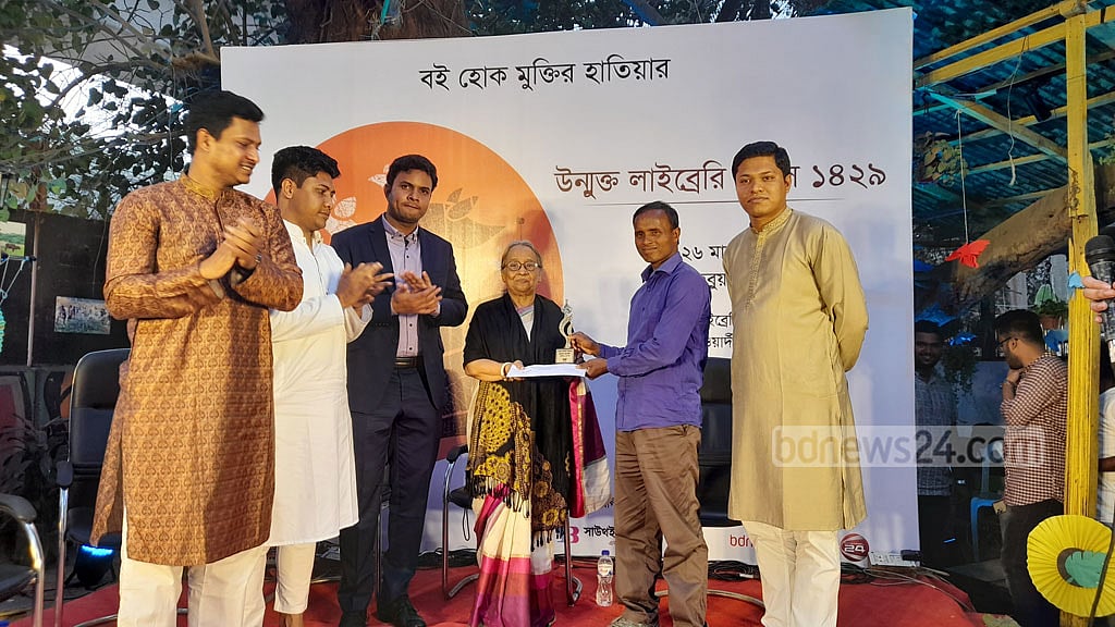 ‘উন্মুক্ত লাইব্রেরি’ মূল্যবোধের দ্বার খুলে দেবে: সেলিনা হোসেন