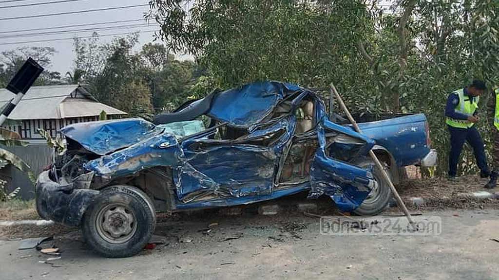 মাদারীপুর সড়কে ডাম্প ট্রাকের ধাক্কায় চীনা নাগরিক নিহত