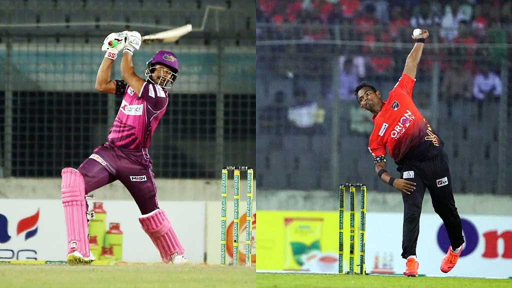 বোলিংয়ে শীর্ষে তানভির, ব্যাটিংয়ের সেরা শান্ত