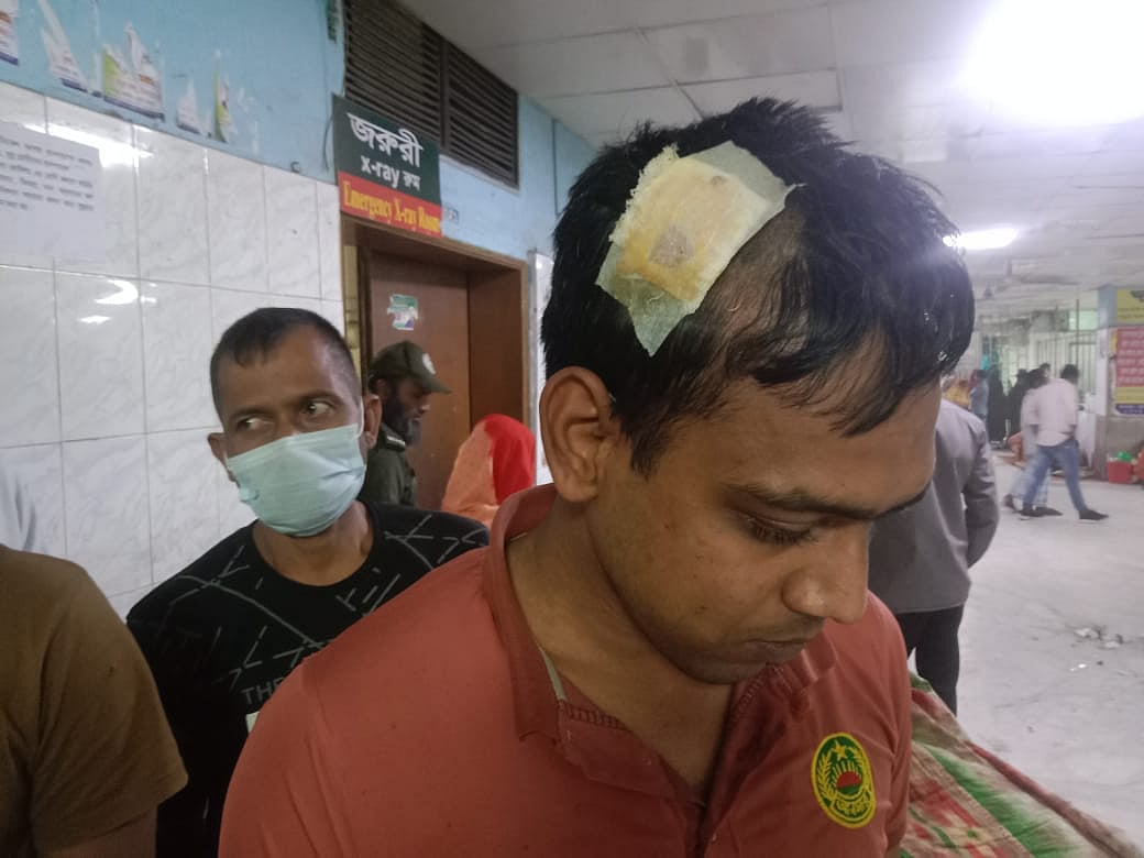 জাতীয় ক্যান্সার ইনস্টিটিউটে আনসার-কর্মচারী সংঘর্ষ