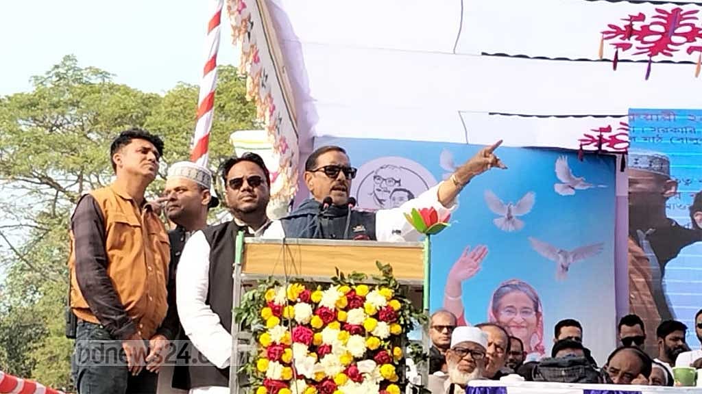 নির্বাচনে না এলে বিএনপিকে পালাতে হবে: ওবায়দুল কাদের