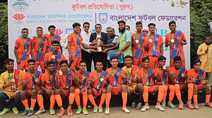 যুব গেমস: ফুটবলে সেরা রংপুর ও রাজশাহী