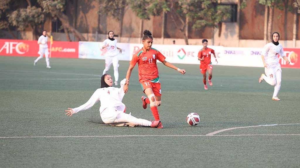 ইরানের কাছে হেরে বিদায় বাংলাদেশের