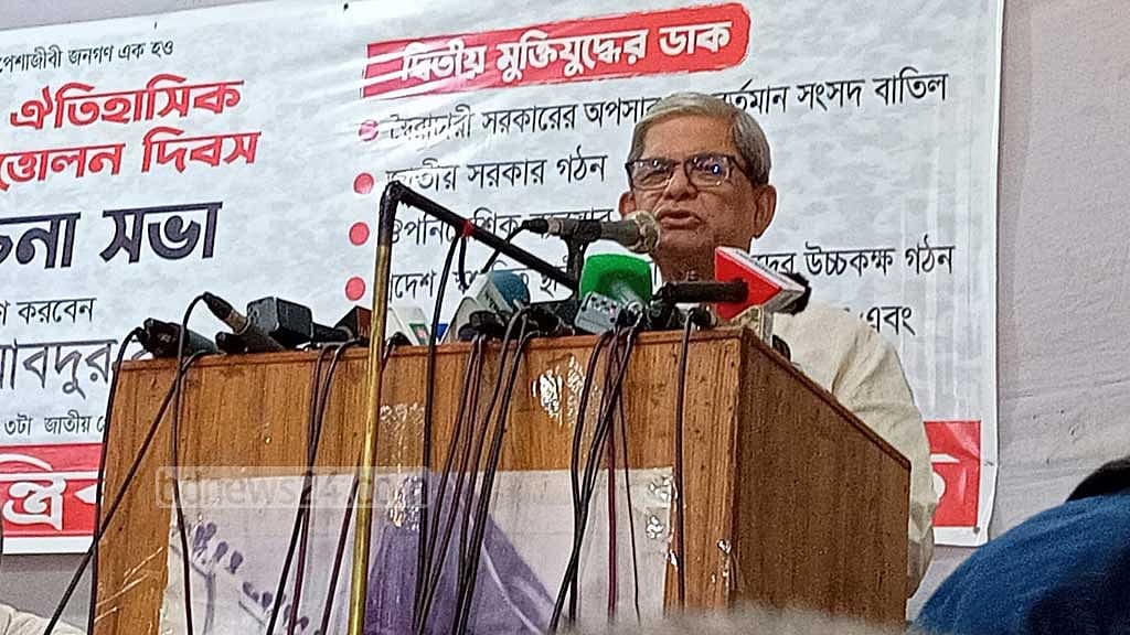 সম্পদ লুট করে দেশ ছাড়তে চায় আওয়ামী লীগ: ফখরুল
