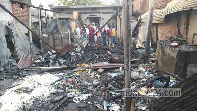 লক্ষ্মীপুরে আগুনে পুড়ে বৃদ্ধের মৃত্যু