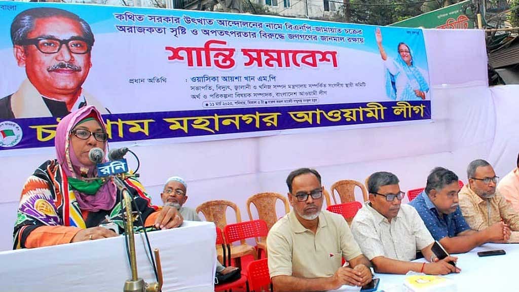 ঈর্ষান্বিত হয়ে দেশের বিরুদ্ধে ষড়যন্ত্রে এক ‘সুদের কাঙালি’: ওয়াসিকা