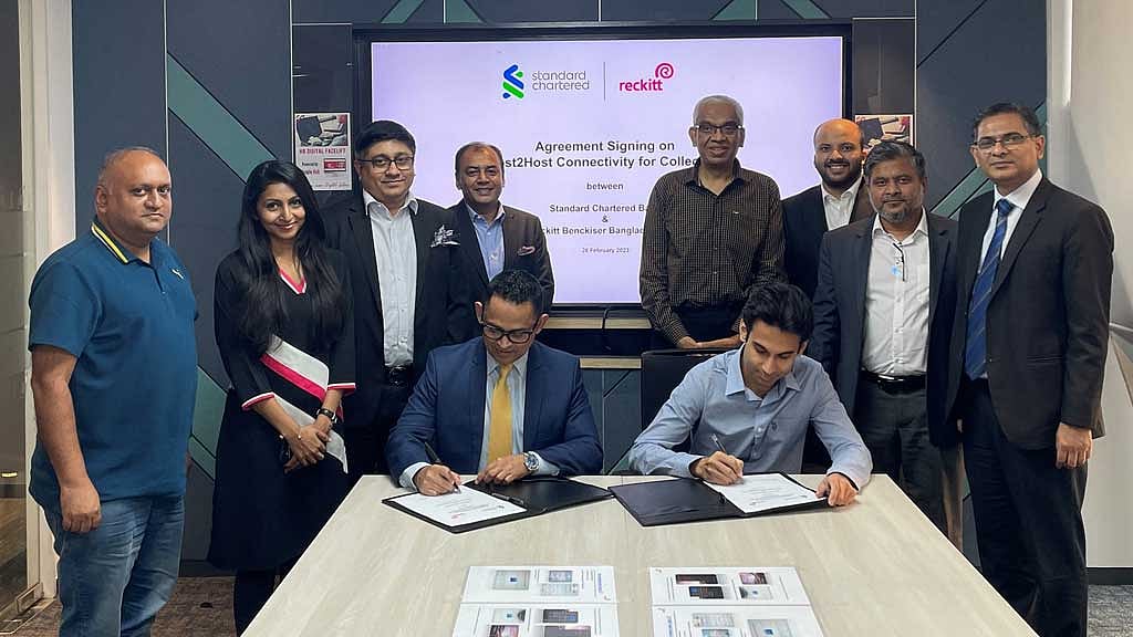 স্ট্যান্ডার্ড চার্টার্ড ও রেকিট বেনকিজার চুক্তি
