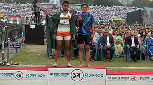 যুব গেমসের দ্রুততম মানব-মানবী নাইম ও আইরিন