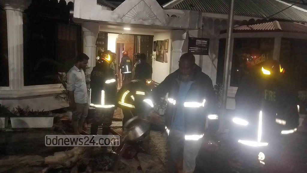 সিলেটের মেয়র আরিফুল হকের বাসভবনে অগ্নিকাণ্ড