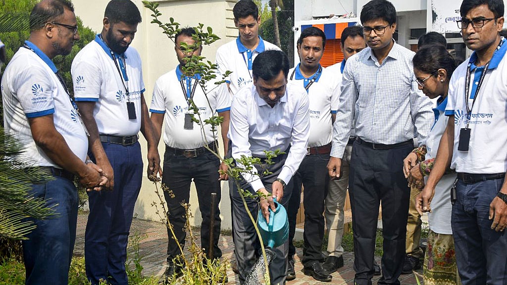 শক্তি ফাউন্ডেশনের উদ্যোগে দেশব্যাপী সবুজায়ন