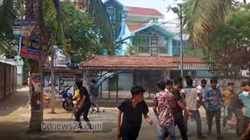 নরসিংদীতে বিএনপি কার্যালয়ে ফের হামলা