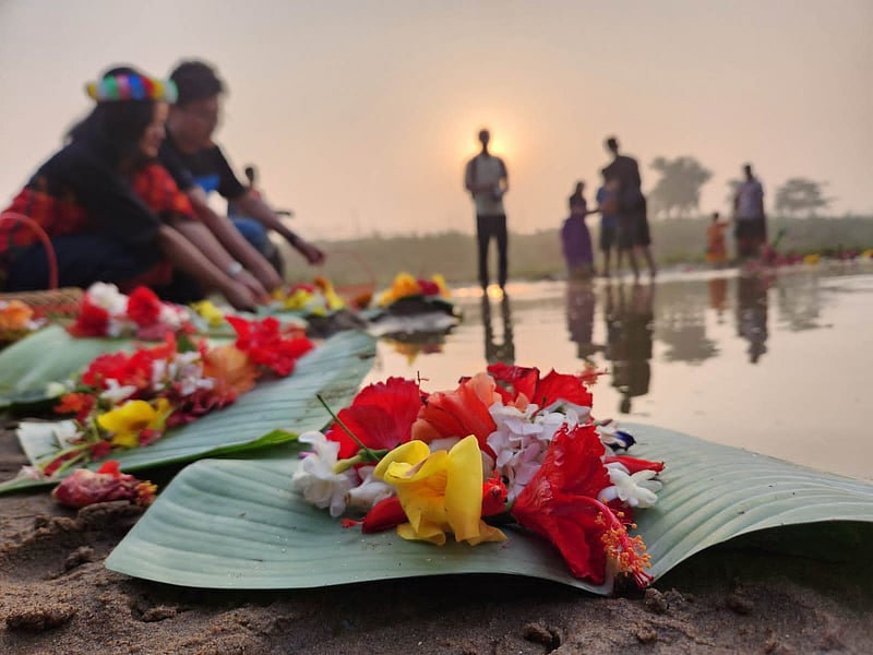 পাহাড়ে পাহাড়ে বিজু উৎসব