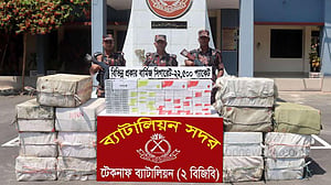 টেকনাফে ৬৭ লাখ টাকার বিদেশি সিগারেট উদ্ধার