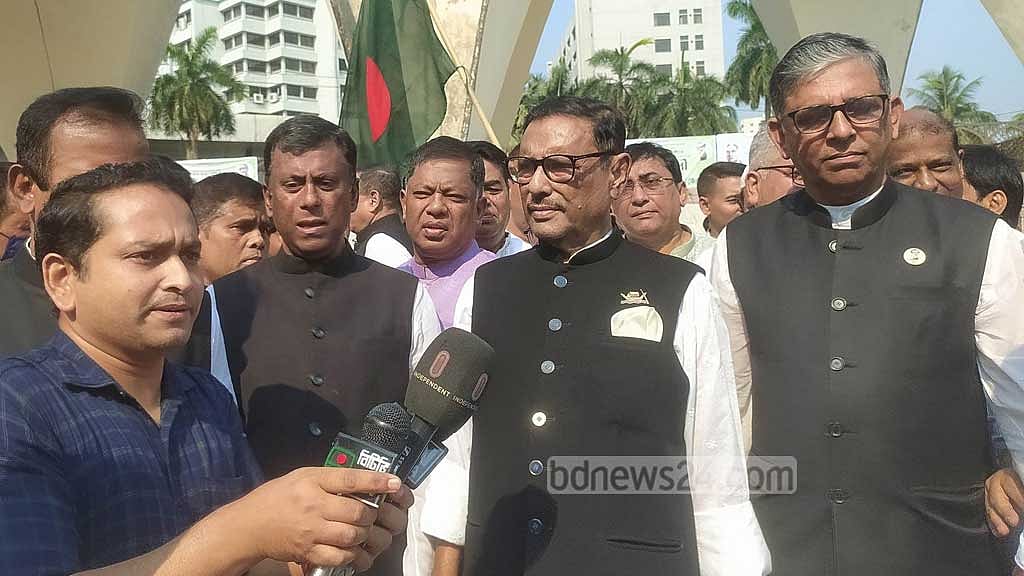 রাষ্ট্রপতির যোগ্যতার প্রমাণ হবে কর্মে: কাদের