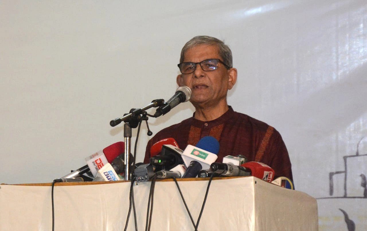 এখন কাগজের ব্যালটে ভোটেও আগ্রহ নেই বিএনপির: ফখরুল