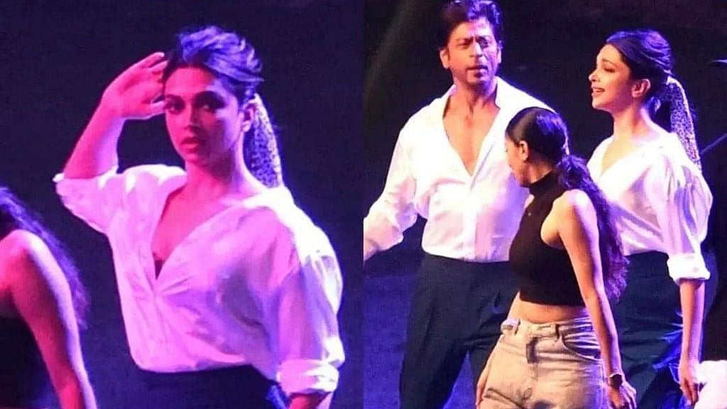 ‘জওয়ান’ সেট থেকে শাহরুখ-দীপিকার ছবি ফাঁস