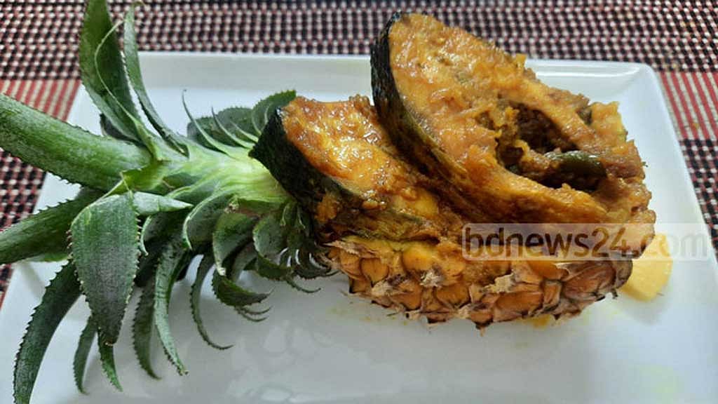 রেসিপি: আনারস ইলিশ