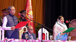 রাষ্ট্রপতি সাহাবুদ্দিনের শপথ