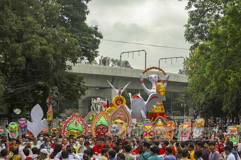 মঙ্গল শোভাযাত্রায় হামলার হুমকি দিয়ে চিরকুট, শাহবাগ থানায় জিডি