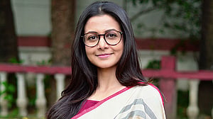 শুটিংয়ের ফাঁকে তীর্থ দর্শনে ‘মিতিন মাসি’