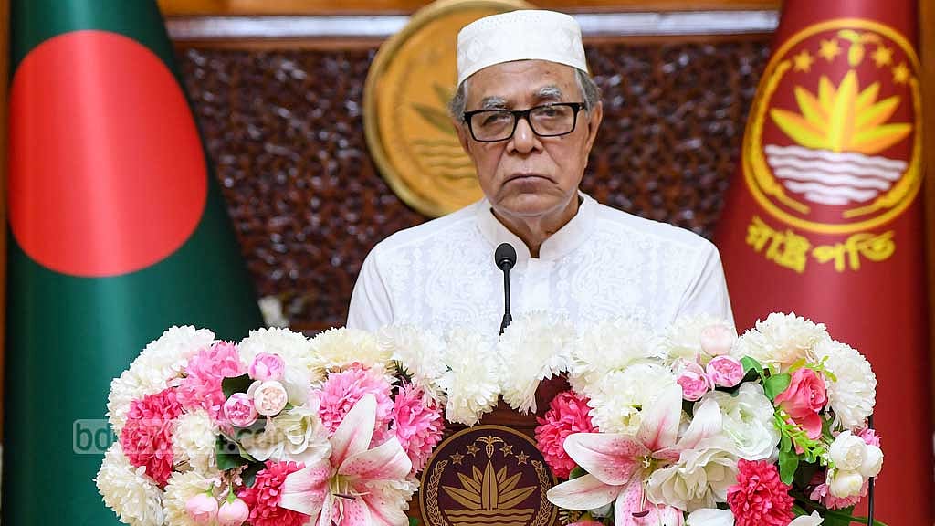 রাষ্ট্রপতি হামিদের রাজসিক বিদায় প্রস্তুতি বঙ্গভবনে