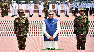 জাতীয় স্মৃতিসৌধে রাষ্ট্রপতি সাহাবুদ্দিনের শ্রদ্ধা নিবেদন