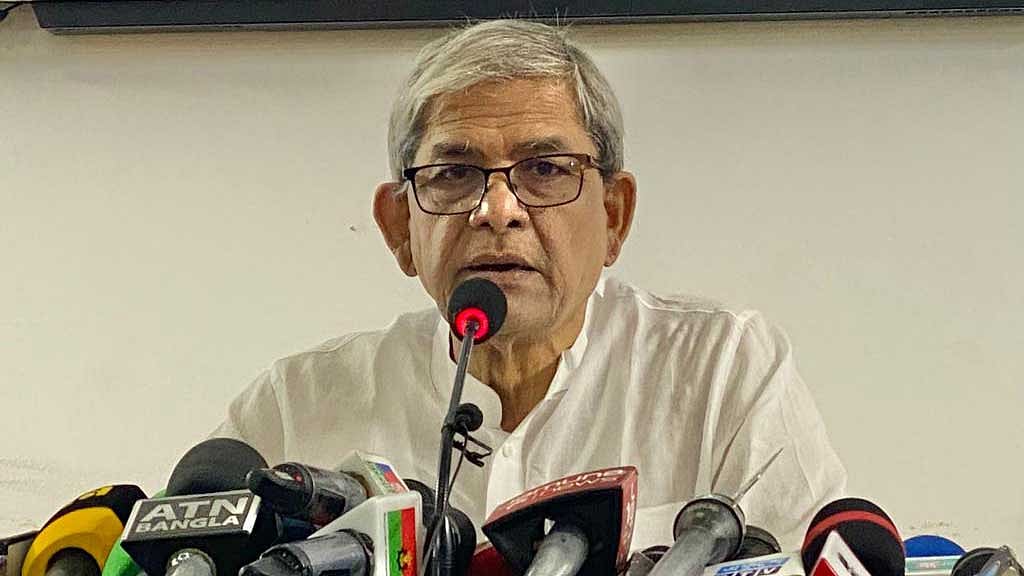 কখনও ‘অগ্নিসন্ত্রাস’ করিনি, বিদেশিদের কাছে যাই না: ফখরুল