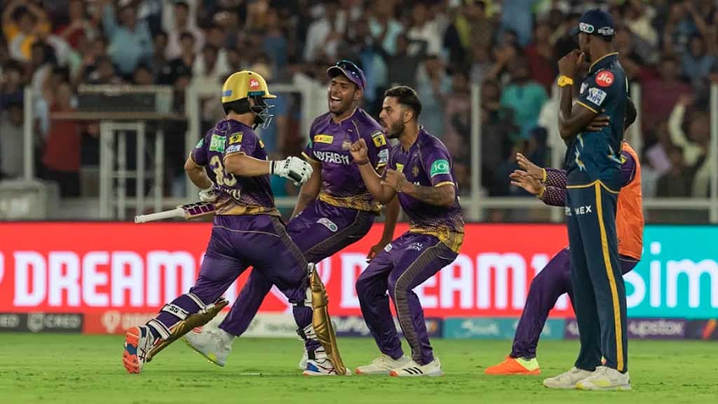শেষ ৫ বলে রিঙ্কুর ৫ ছক্কায় কলকাতার অবিশ্বাস্য জয়