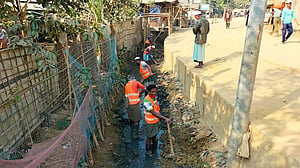 ঘূর্ণিঝড় মোকাবেলায় রোহিঙ্গা ক্যাম্পে আইওএম’র ৪৫ আশ্রয়কেন্দ্র