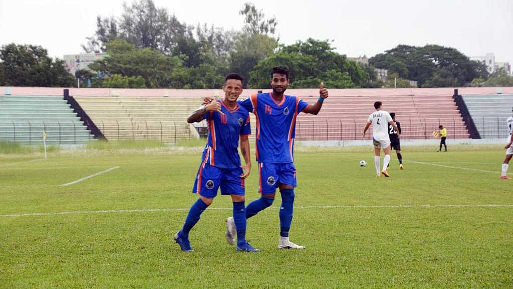 ফর্টিসকে হারিয়ে মোহামেডানকে পেছনে ফেলল পুলিশ এফসি