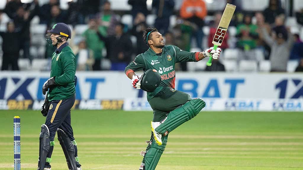 সিরিজ সেরা শান্তর র‍্যাঙ্কিংয়ে উন্নতি