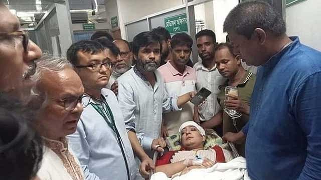 কেরাণীগঞ্জে বিএনপির সমাবেশ ঘিরে সংঘর্ষ, নিপুণ রায় আহত