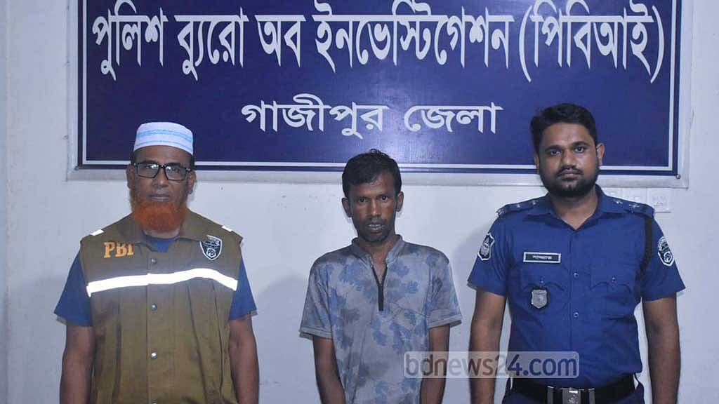 গাজীপুরে পরকীয়া সন্দেহে স্ত্রীকে শ্বাসরোধে হত্যা: পুলিশ