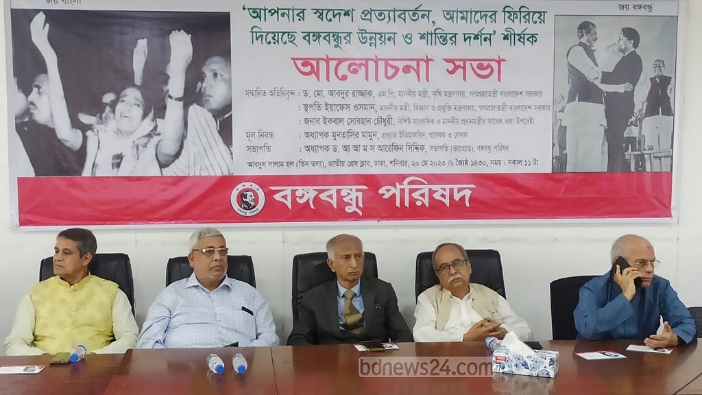 শেখ হাসিনার প্রত্যাবর্তনে মুক্তিযুদ্ধের চেতনা ‘পুনঃপ্রতিষ্ঠা’ হয়েছে: কৃষিমন্ত্রী