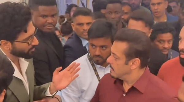 ভিকিকে সালমানের দেহরক্ষীদের ধাক্কা, ক্যাটরিনার কারণে?