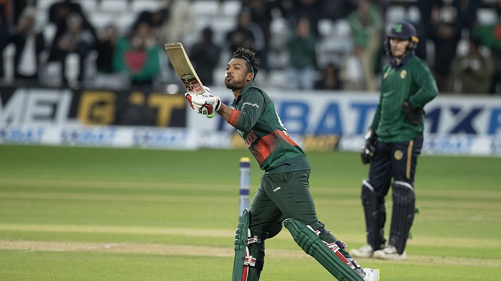 আইসিসির মাস সেরার লড়াইয়ে শান্ত