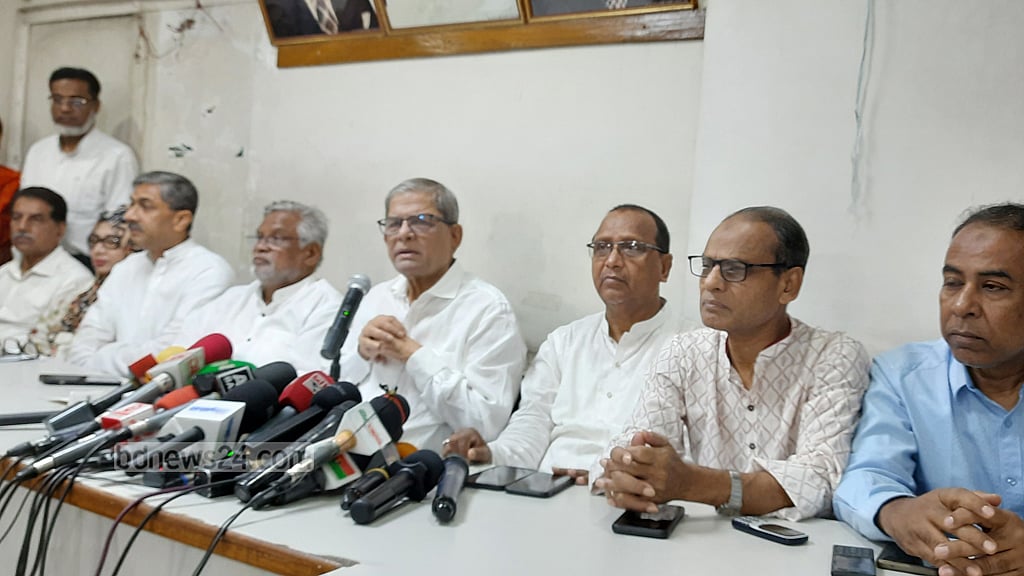 নির্বাচনকালীন সরকার বিএনপির কাছে কোনো ব্যাপারই না: ফখরুল