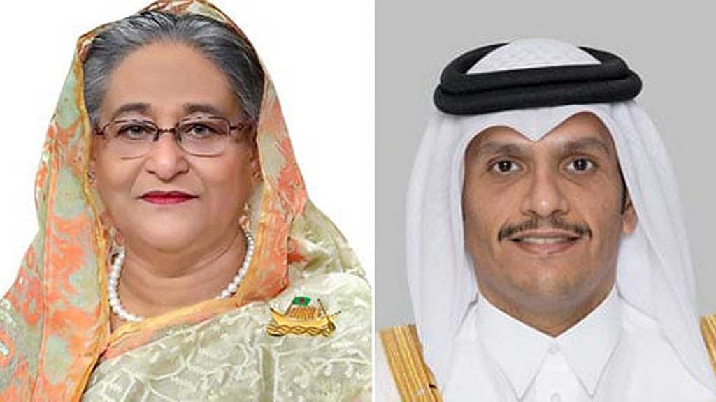 কাতারের আরও এলএনজি পেতে নতুন চুক্তির প্রস্তাব প্রধানমন্ত্রীর