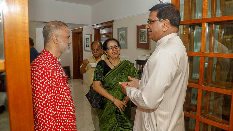 বিডিনিউজ টোয়েন্টিফোর ডটকমের বর্ষবরণ অনুষ্ঠানে গ্লোবাল ক্যাম্পেইন ফর এডুকেশনের সহ-প্রতিষ্ঠাতা রাশেদা কে চৌধূরী ও আওয়ামী লীগের যুগ্ম-সাধারণ সম্পাদক মাহবুব-উল আলম হানিফ।